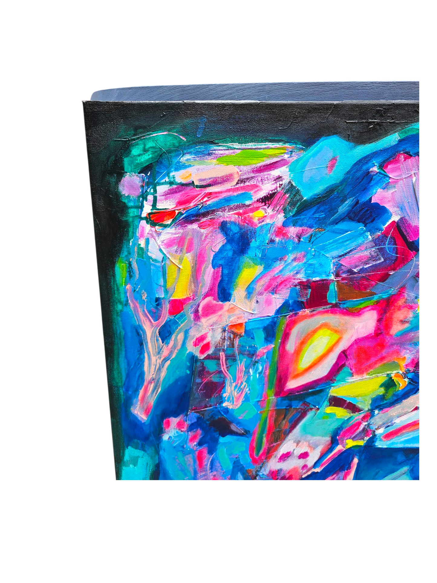 Riches of Babylon Abstract Painting Original 20 x 30 x 1.5 Gallery wrapped
