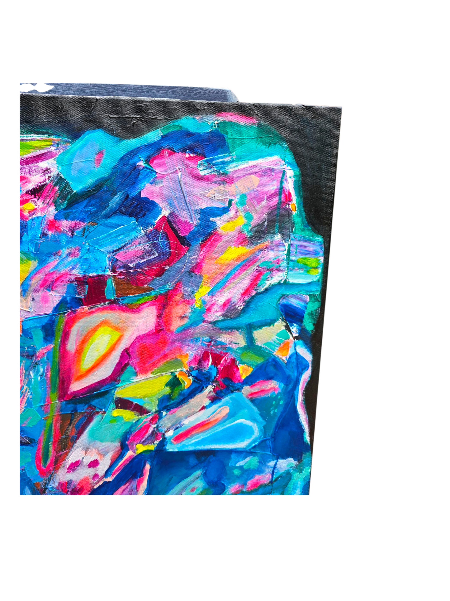 Riches of Babylon Abstract Painting Original 20 x 30 x 1.5 Gallery wrapped