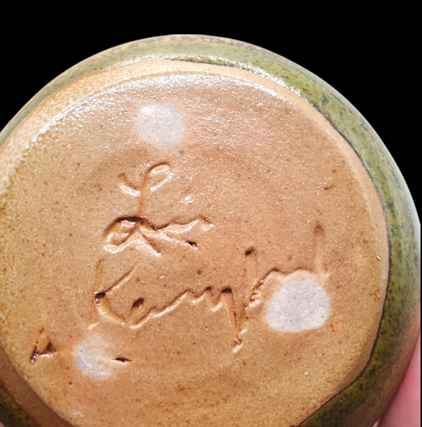 Handmade Soda Fired Ceramic Sipper: Teadust Glaze, 8 oz