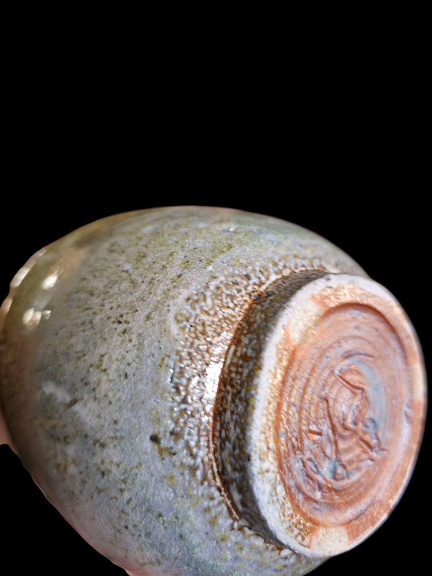Soda Fired Chawan Matcha Tea bowl Handmade Shino Glaze Teabowl ceremony #2
