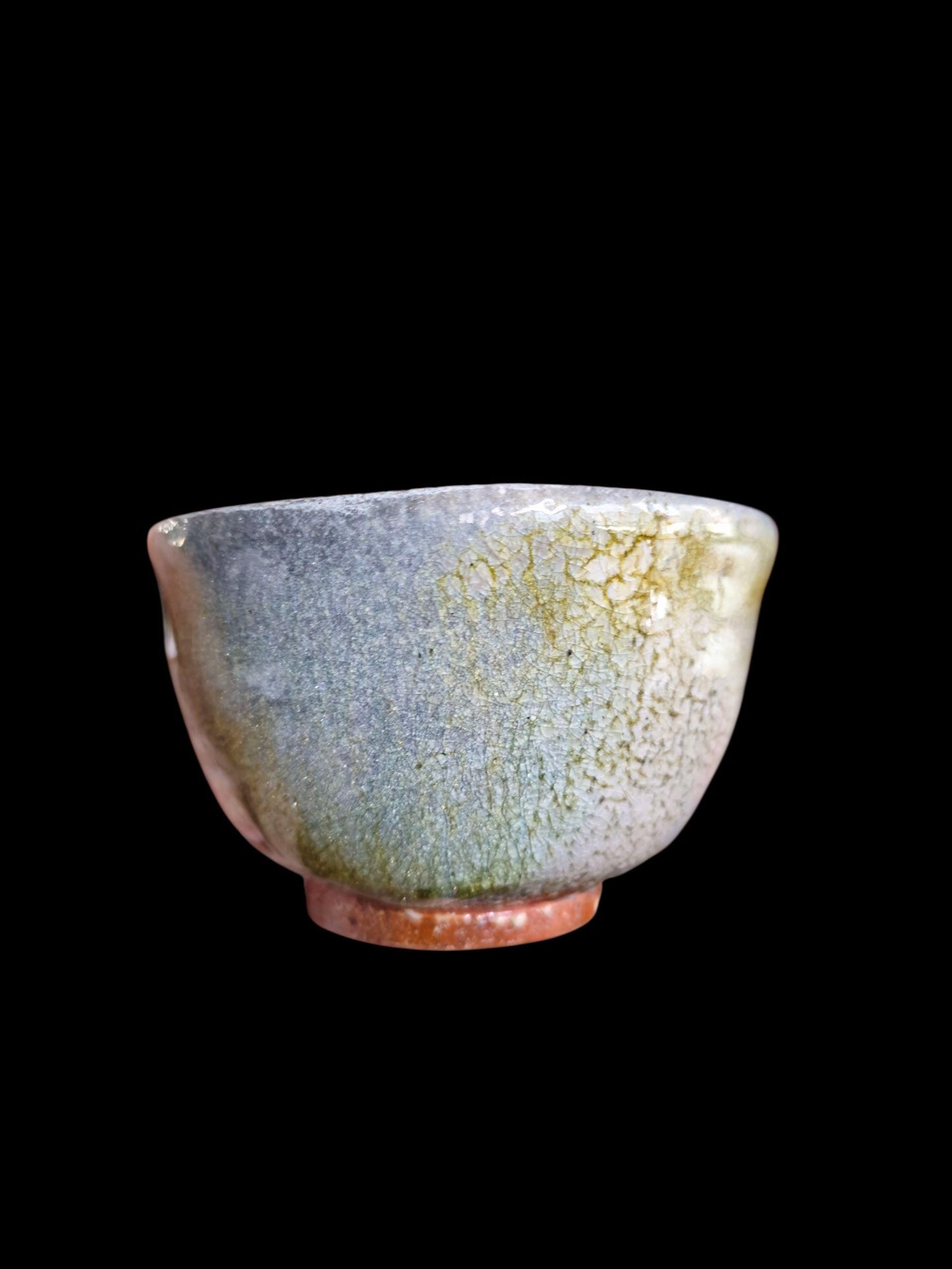 Soda Fired Chawan Matcha Tea bowl Handmade Shino Glaze Teabowl ceremony #2