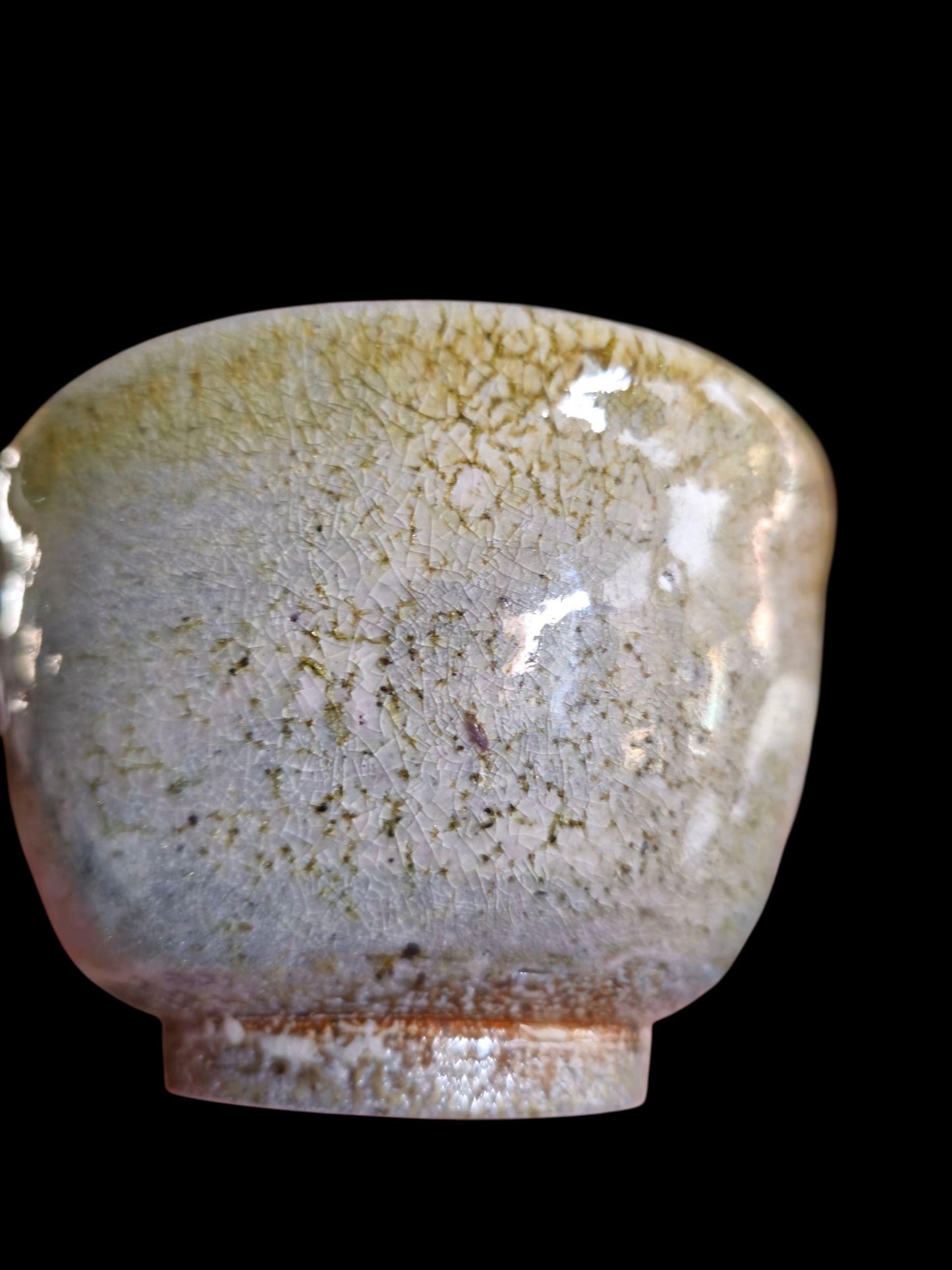 Soda Fired Chawan Matcha Tea bowl Handmade Shino Glaze Teabowl ceremony #2