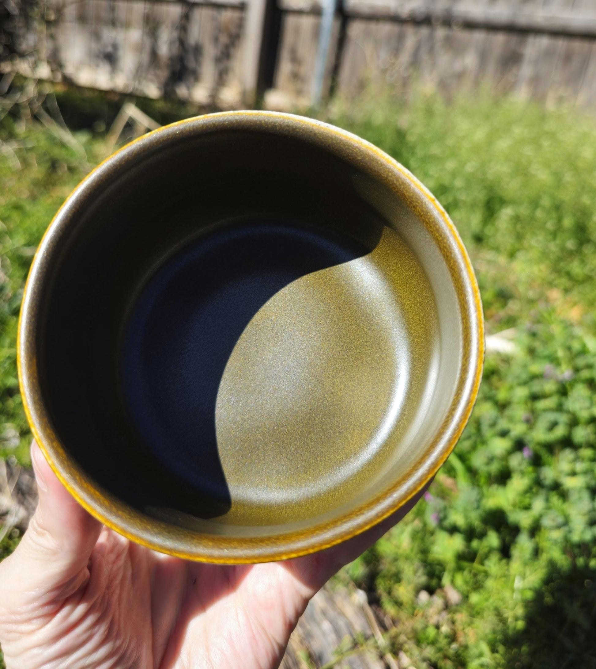 Handmade Soda Fired Teadust Glaze Stoneware Chawan Tea Bowl