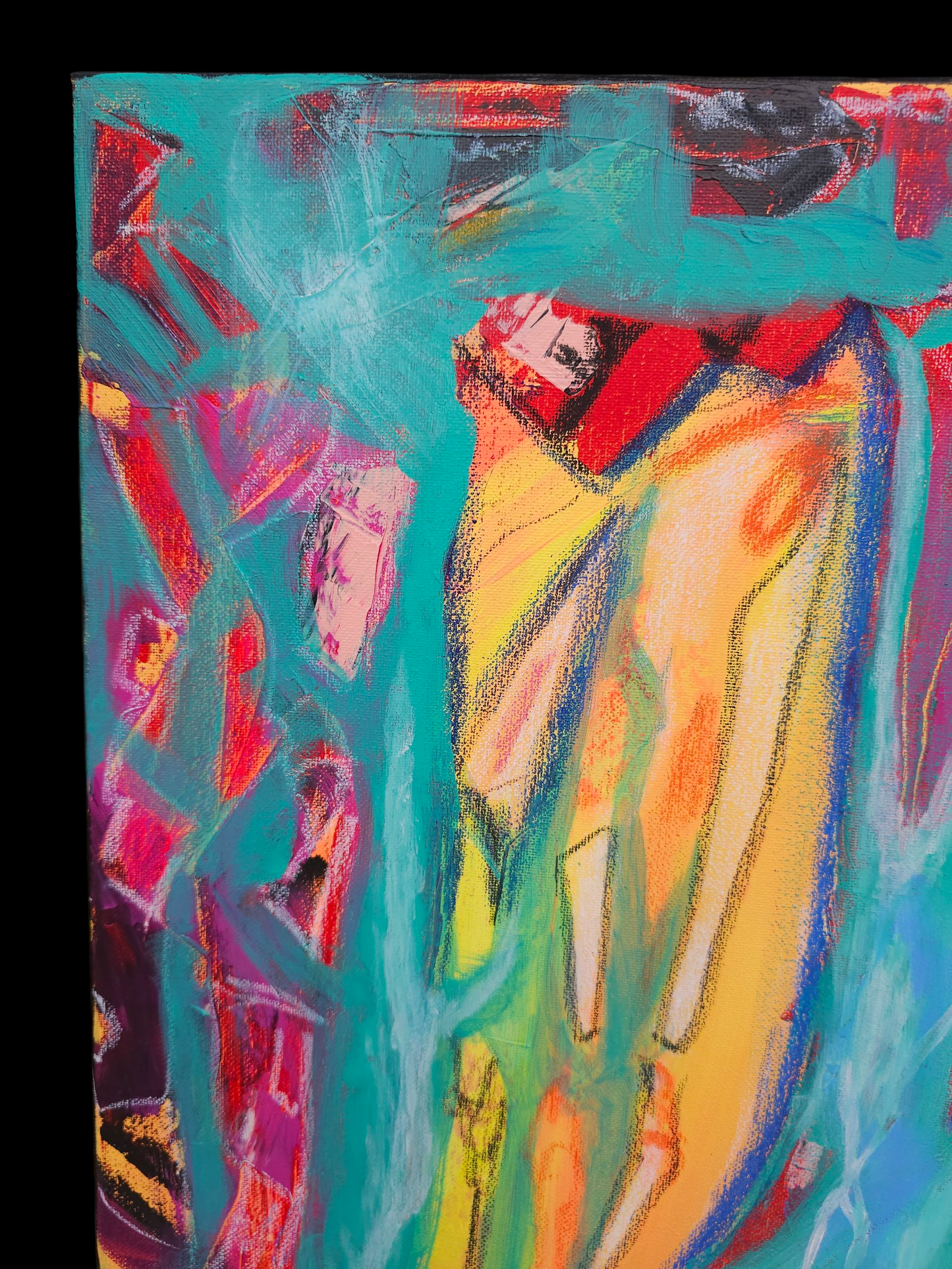 "Archipelago " 16 x 20 original Abstract Painting on stretched canvas
